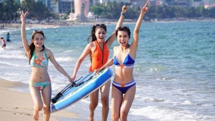 Bãi Biển Cửa Đại Cảnh Đẹp Tươi Mới, Nhiều Hoạt Động Giải Trí